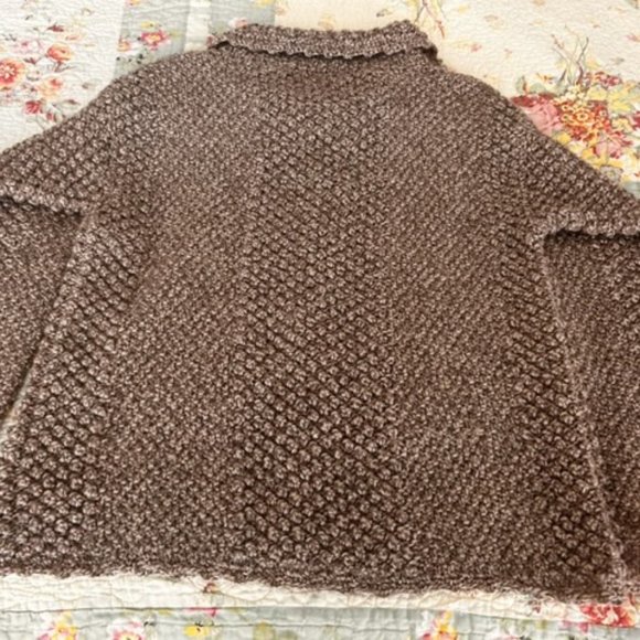 Woman's Irish Wool Sweater - Picture 2 of 4